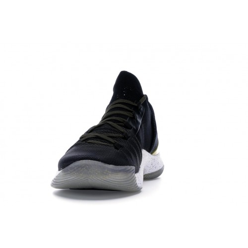 Кроссы Under Armour Curry 5 Black Gold - мужская сетка размеров