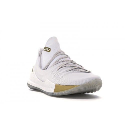 Under Armour Curry 5 White Gold - мужская сетка размеров