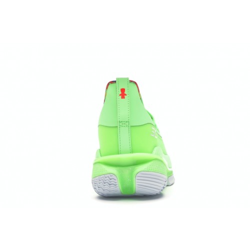 Кроссы Under Armour Curry 7 Sour Patch Kids Lime - мужская сетка размеров