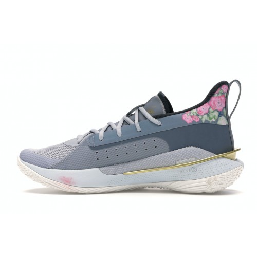 Кроссы Under Armour Curry 7 Floral Chinese New Year (2020) - мужская сетка размеров