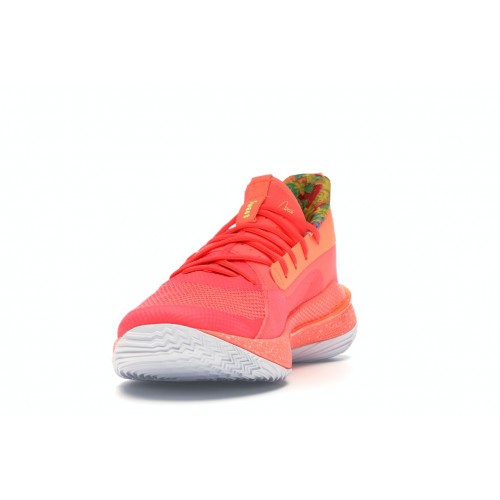 Кроссы Under Armour Curry 7 Sour Patch Kids Peach - мужская сетка размеров