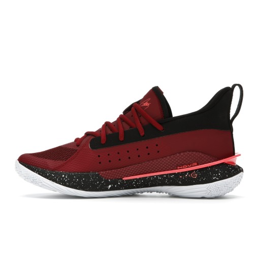 Кроссы Under Armour Curry 7 Red Cordova - мужская сетка размеров