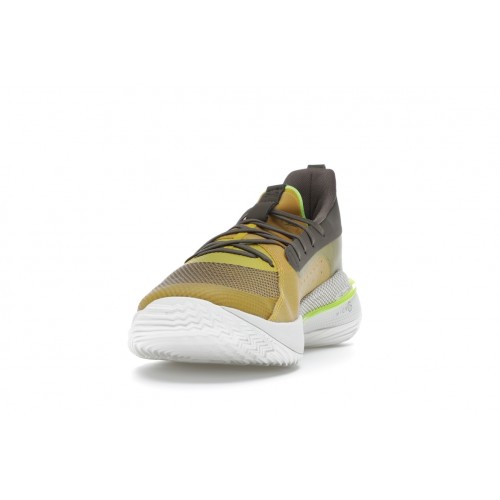 Кроссы Under Armour Curry 7 Zeppelin Yellow - мужская сетка размеров