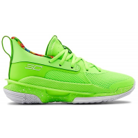 Подростковые кроссовки Under Armour Curry 7 Sour Patch Kids Lime (GS)