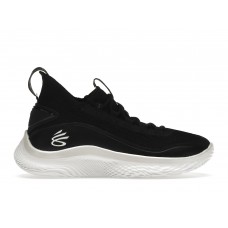 Подростковые кроссовки Under Armour Curry Flow 8 Black White (GS)