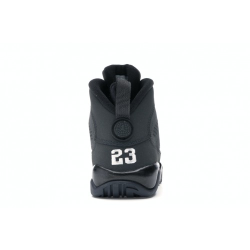 Кроссы Jordan 9 Retro Anthracite 9 (GS) - подростковая сетка размеров