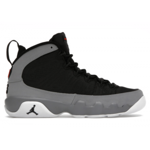 Кроссы Jordan 9 Retro Particle Grey (GS) - подростковая сетка размеров