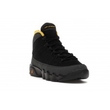 Подростковые кроссовки Jordan 9 Retro Dark Charcoal University Gold (GS)