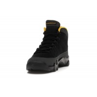 Подростковые кроссовки Jordan 9 Retro Dark Charcoal University Gold (GS)