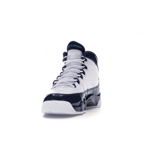 Кроссы Jordan 9 Retro Pearl Blue (GS) - подростковая сетка размеров