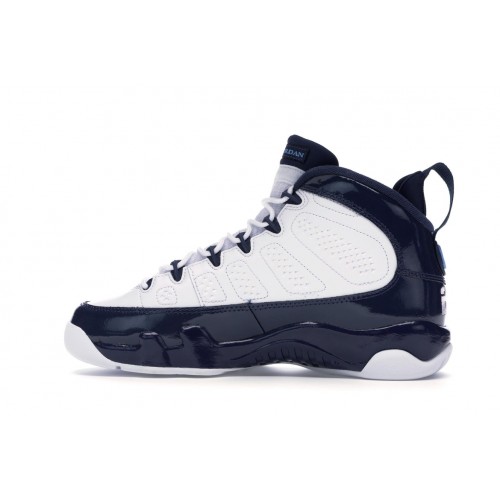 Кроссы Jordan 9 Retro Pearl Blue (GS) - подростковая сетка размеров