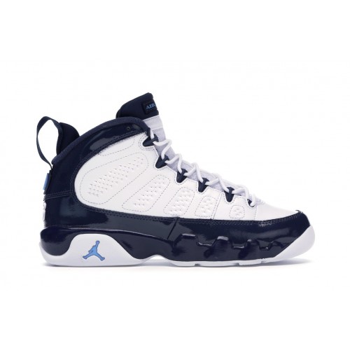 Кроссы Jordan 9 Retro Pearl Blue (GS) - подростковая сетка размеров