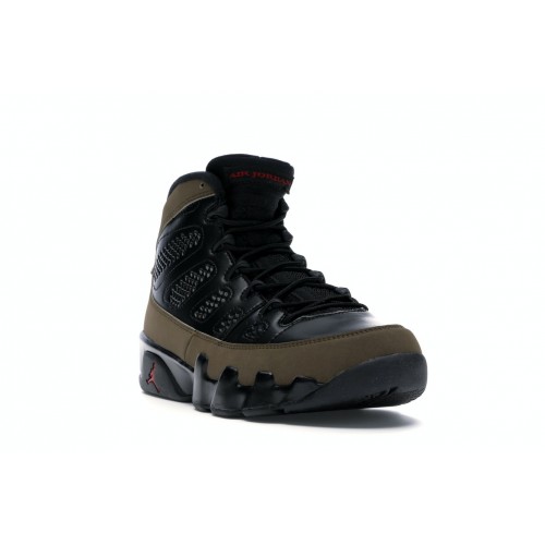 Кроссы Jordan 9 Retro Olive (2012) - мужская сетка размеров