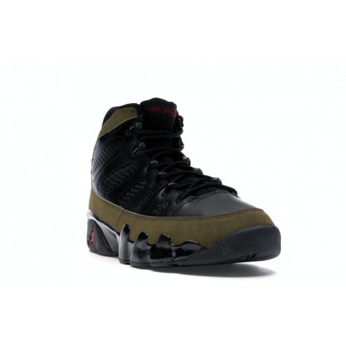 Кроссы Jordan 9 Retro Olive (2002) - мужская сетка размеров