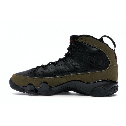 Кроссы Jordan 9 Retro Olive (2002) - мужская сетка размеров
