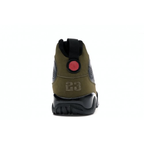 Кроссы Jordan 9 Retro Olive (2002) - мужская сетка размеров