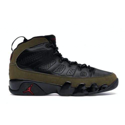 Кроссы Jordan 9 Retro Olive (2002) - мужская сетка размеров