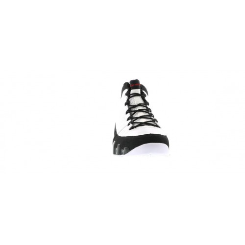 Кроссы Jordan 9 Retro White Black Red (2010) - мужская сетка размеров