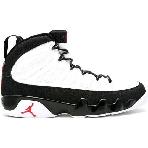 Кроссы Jordan 9 Retro White Black CDP (2008) - мужская сетка размеров