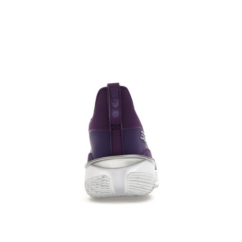 Кроссы Under Armour Curry 7 Team Purple White - мужская сетка размеров