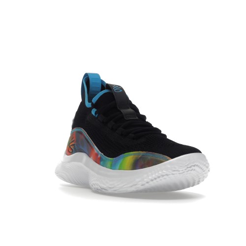 Кроссы Under Armour Curry 8 Tie Dye Black - мужская сетка размеров