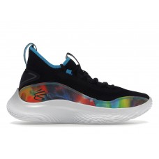 Кроссовки Under Armour Curry 8 Tie Dye Black