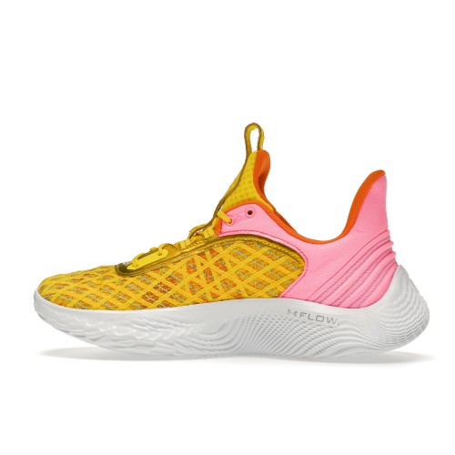 Кроссы Under Armour Curry Flow 9 Sesame Street Big Bird - мужская сетка размеров