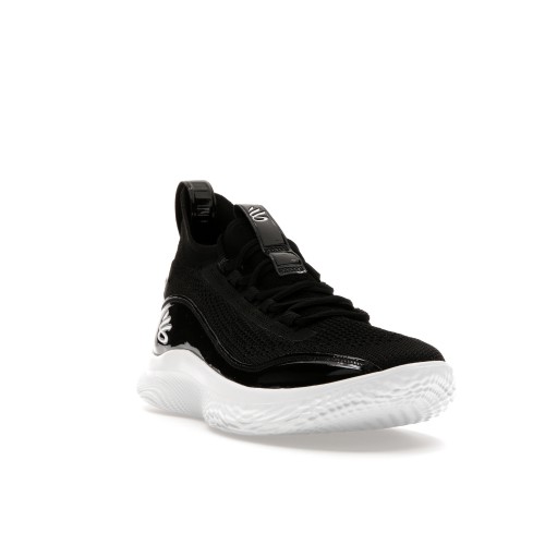 Кроссы Under Armour Curry Flow 8 NM Black White - мужская сетка размеров