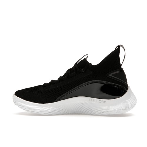 Кроссы Under Armour Curry Flow 8 NM Black White - мужская сетка размеров