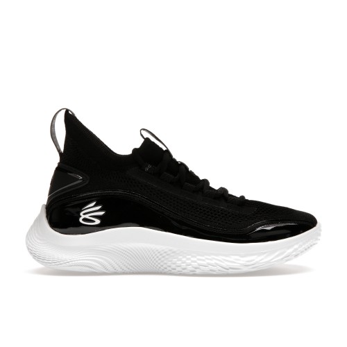 Кроссы Under Armour Curry Flow 8 NM Black White - мужская сетка размеров