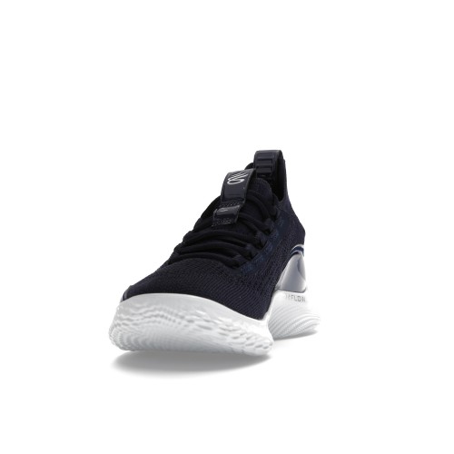 Кроссы Under Armour Curry Flow 8 Navy White - мужская сетка размеров