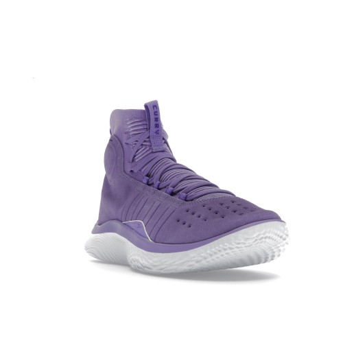 Кроссы Under Armour Curry 4 Flotro Vivid Lilac - мужская сетка размеров