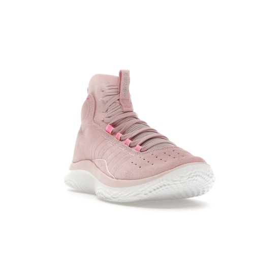 Кроссы Under Armour Curry 4 Flotro Pink - мужская сетка размеров