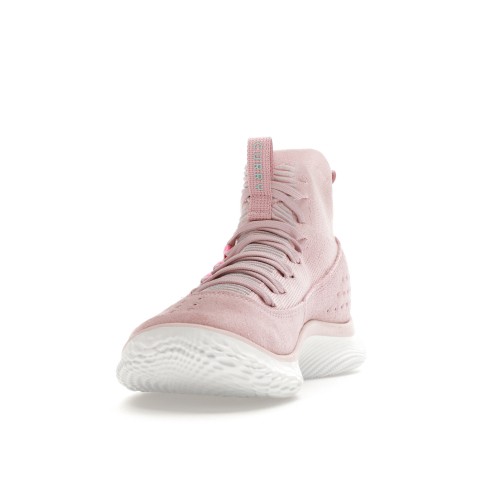 Кроссы Under Armour Curry 4 Flotro Pink - мужская сетка размеров