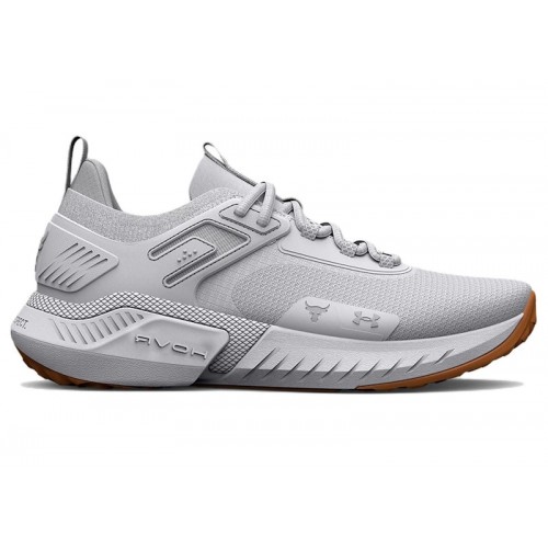 Under Armour Project Rock 5 White Gum - мужская сетка размеров