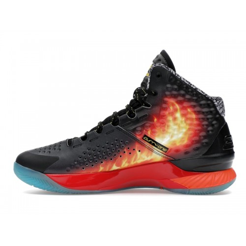 Under Armour Curry 1 Retro Curry Jam - мужская сетка размеров