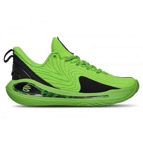 Кроссы Under Armour Curry Flow 12 Extraterrestial (GS) - подростковая сетка размеров