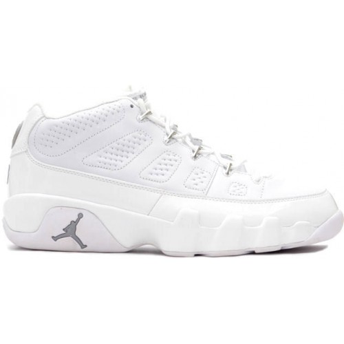 Кроссы Jordan 9 Retro Low Chrome - мужская сетка размеров