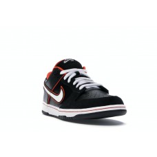 Кроссовки Nike SB Dunk Low Black Orange Blaze