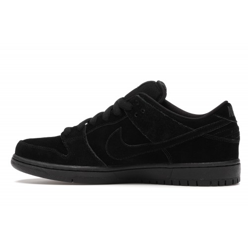 Кроссы Nike SB Dunk Low Blackout - мужская сетка размеров