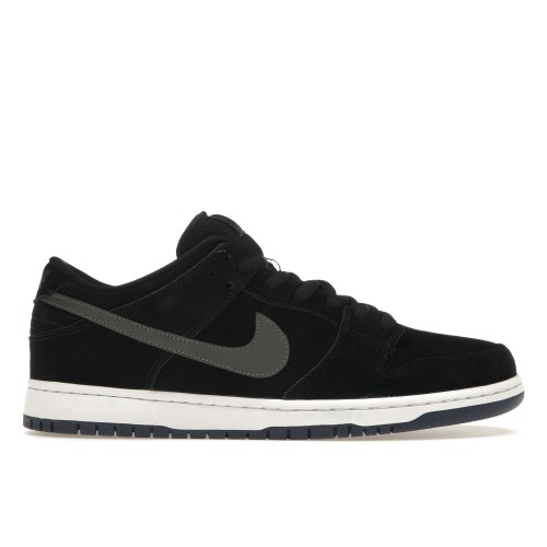 Кроссы Nike SB Dunk Low Black Midnight Fog - мужская сетка размеров