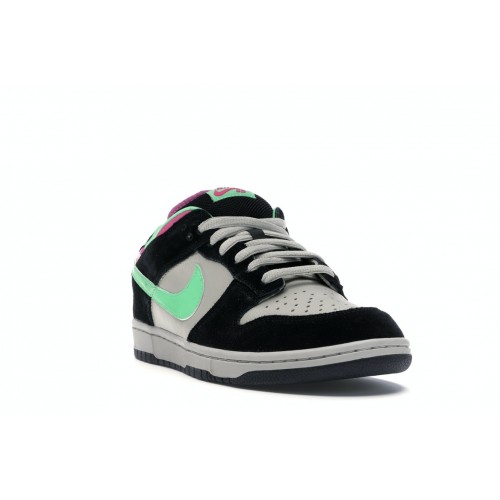 Кроссы Nike SB Dunk Low Magnet Light Poison Green - мужская сетка размеров
