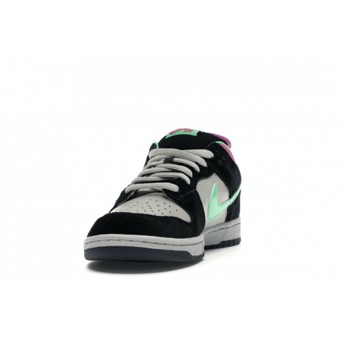 Кроссы Nike SB Dunk Low Magnet Light Poison Green - мужская сетка размеров