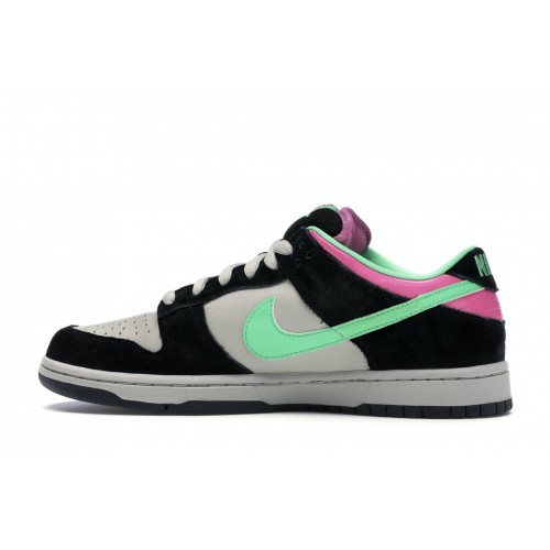 Кроссы Nike SB Dunk Low Magnet Light Poison Green - мужская сетка размеров
