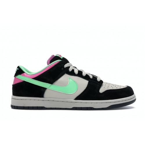 Кроссы Nike SB Dunk Low Magnet Light Poison Green - мужская сетка размеров