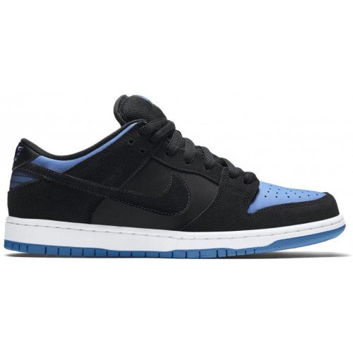 Кроссы Nike SB Dunk Low Black University Blue - мужская сетка размеров