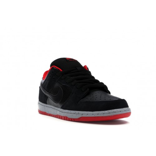 Кроссы Nike SB Dunk Low Black Cement - мужская сетка размеров