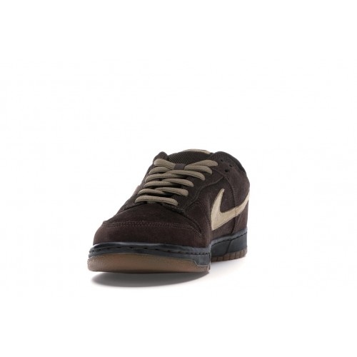 Кроссы Nike Dunk Low Pro Sb Dark Mocha/Tweed - мужская сетка размеров