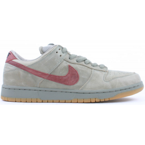 Кроссы Nike SB Dunk Low Grit Team Red - мужская сетка размеров