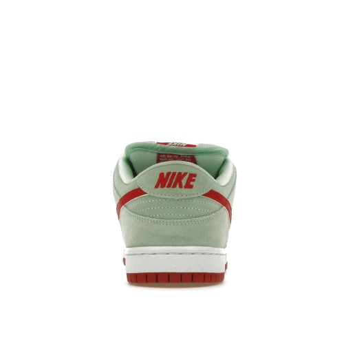 Кроссы Nike SB Dunk Low Medium Mint Gym Red - мужская сетка размеров